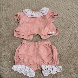 Donsje short and blouse set